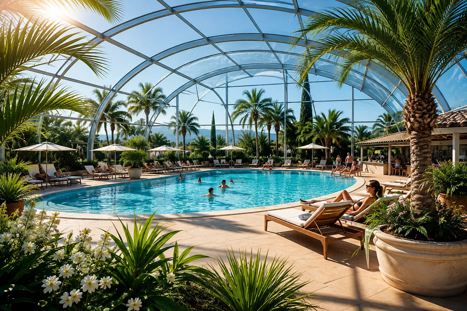 Piscine du village vacances